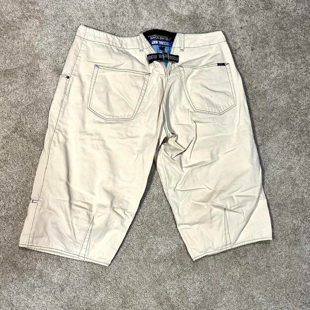 Baggy Y2k Cream Shorts